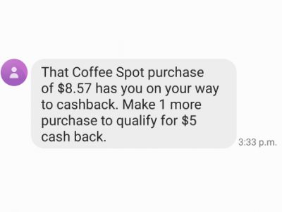 Olive Cash Back Engages Customers Olive Cash Back Engages Customers